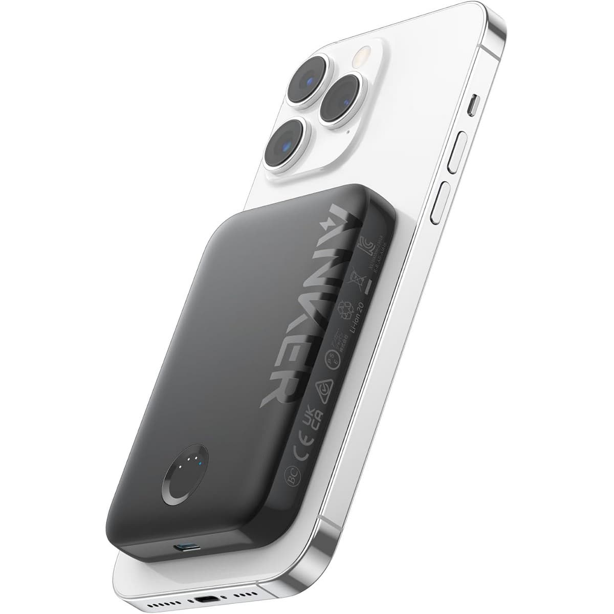 Anker Black 321 MagGo PowerCore 5000mAh 12W Magnetic Wireless Power Bank