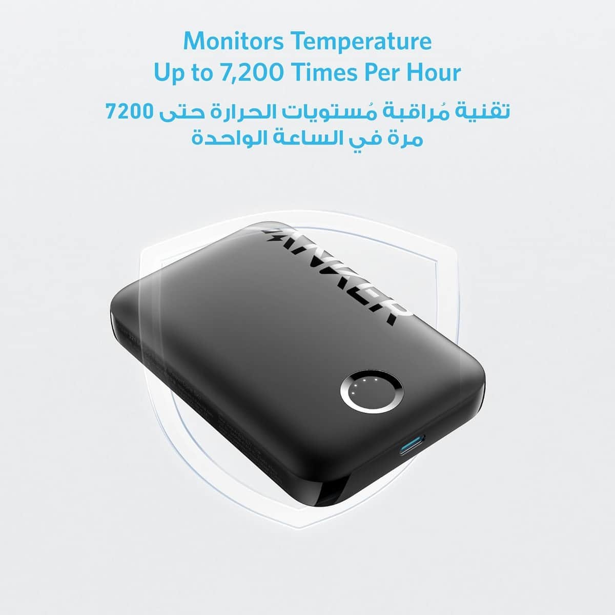 Anker Black 321 MagGo PowerCore 5000mAh 12W Magnetic Wireless Power Bank