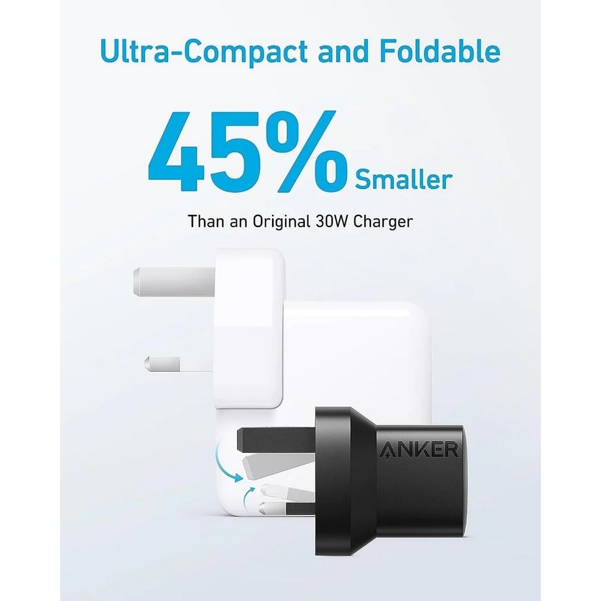 Anker Black 323 33W 2-Port USB-C & USB-A Wall Charger & Cable Set