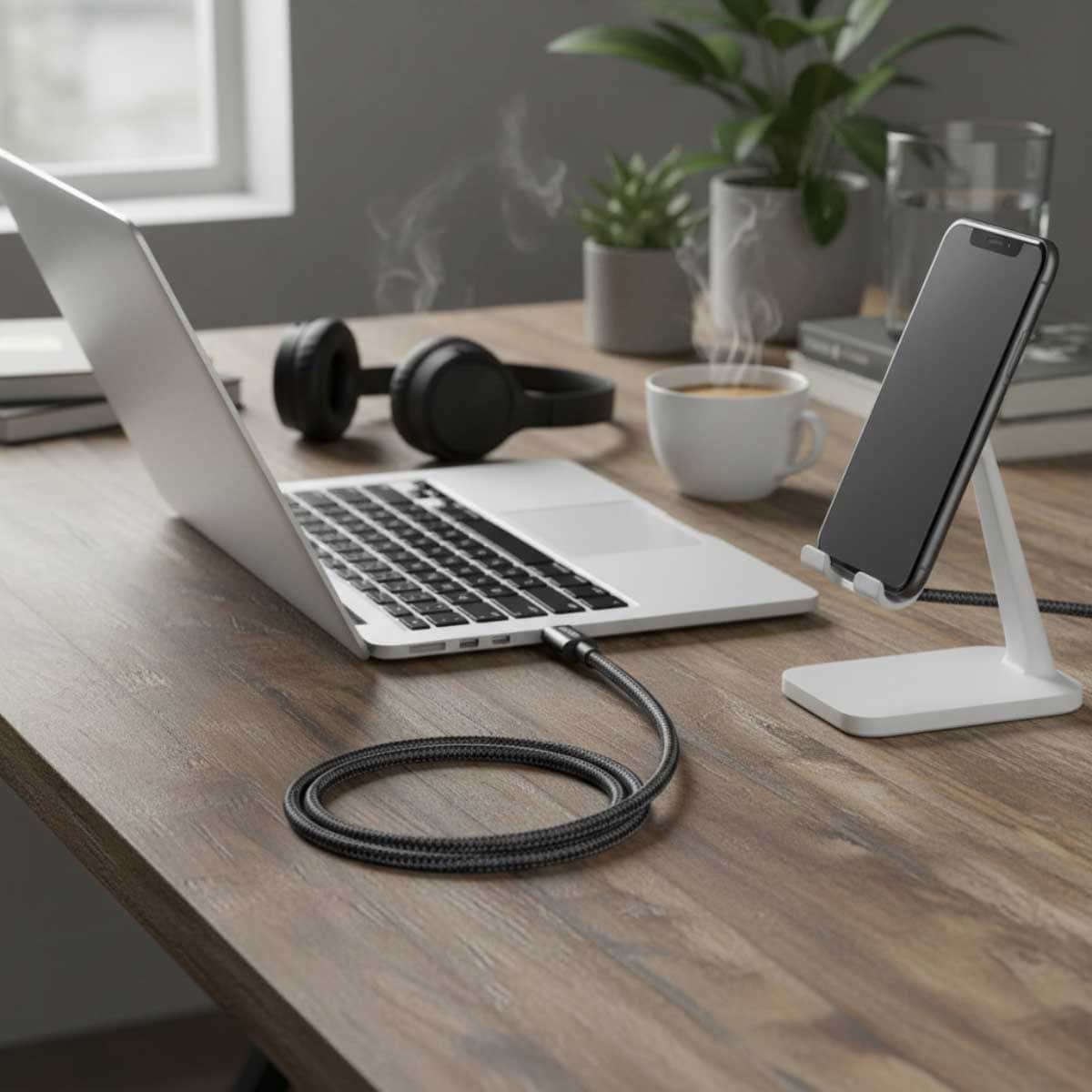 Anker Black 3.3ft New Nylon USB-C to USB-C Cable