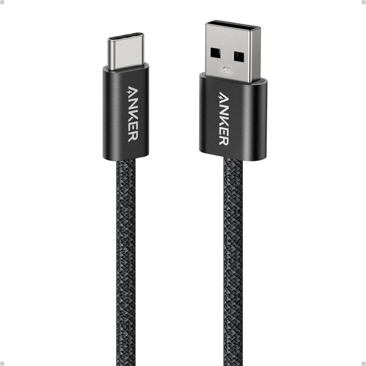 Anker Black 3.3ft Zolo Braided USB-A to USB-C Cable
