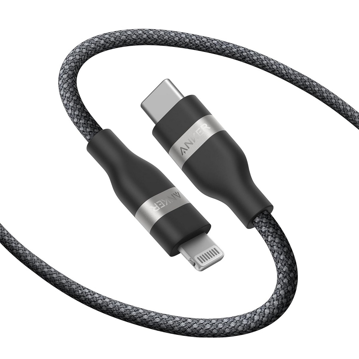 أنكر كابل مجدول PCR USB-C إلى لايتنينج بطول