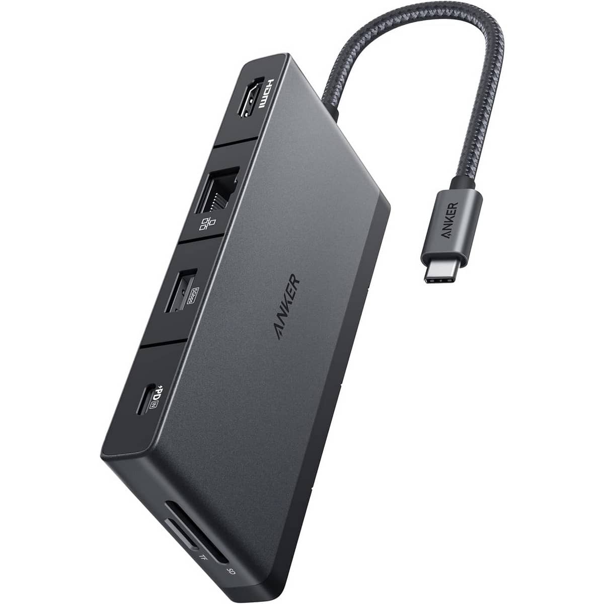 Anker Black 552 9-in-1 4K HDMI USB-C Hub