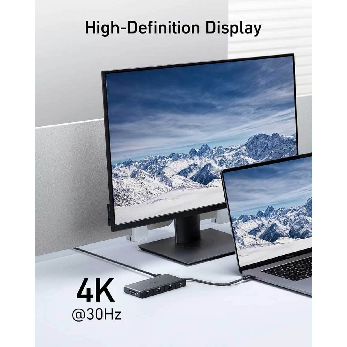 Anker Black 552 9-in-1 4K HDMI USB-C Hub