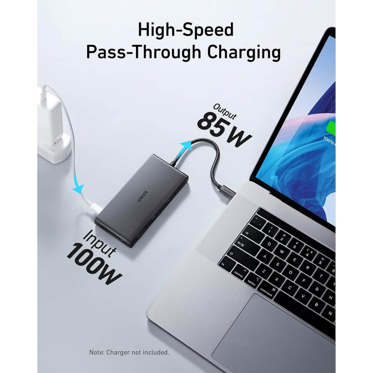 Anker Black 552 9-in-1 4K HDMI USB-C Hub