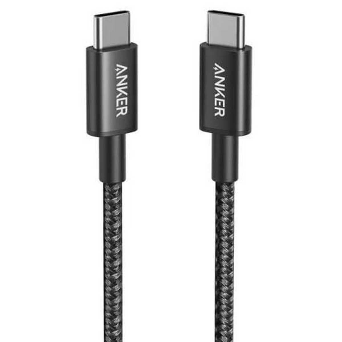 Anker Black 6ft New Nylon USB-C to USB-C Cable