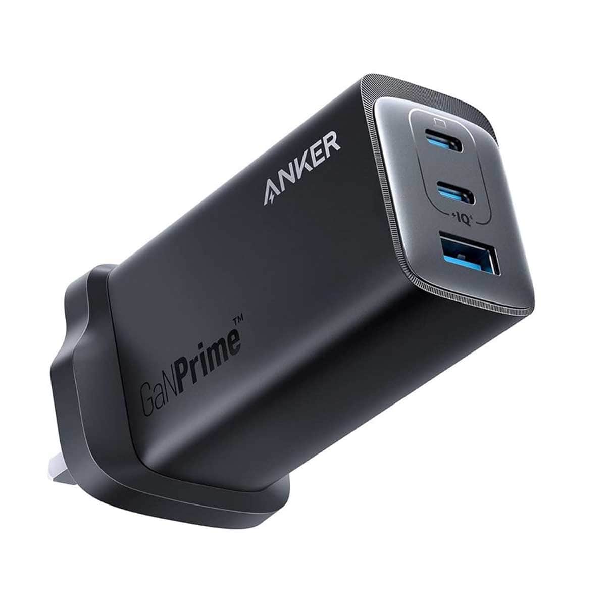 Anker Black 737 GaN III 120W 3-Port USB-C & USB-A Wall Charger