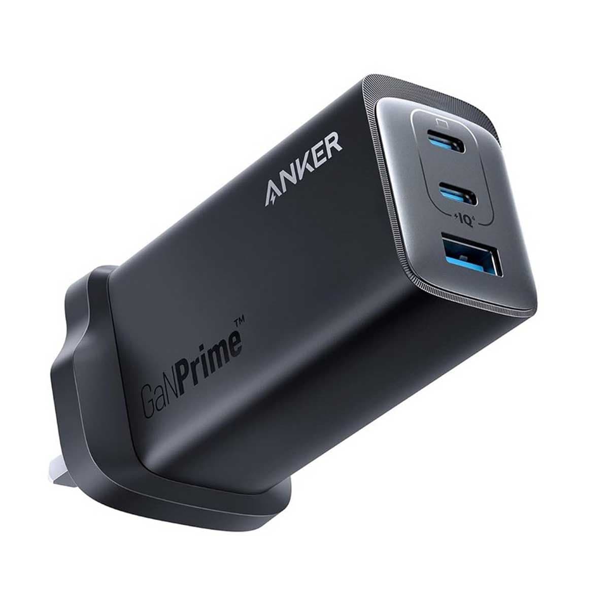 Anker Black 737 GaN III 120W 3-Port USB-C & USB-A Wall Charger