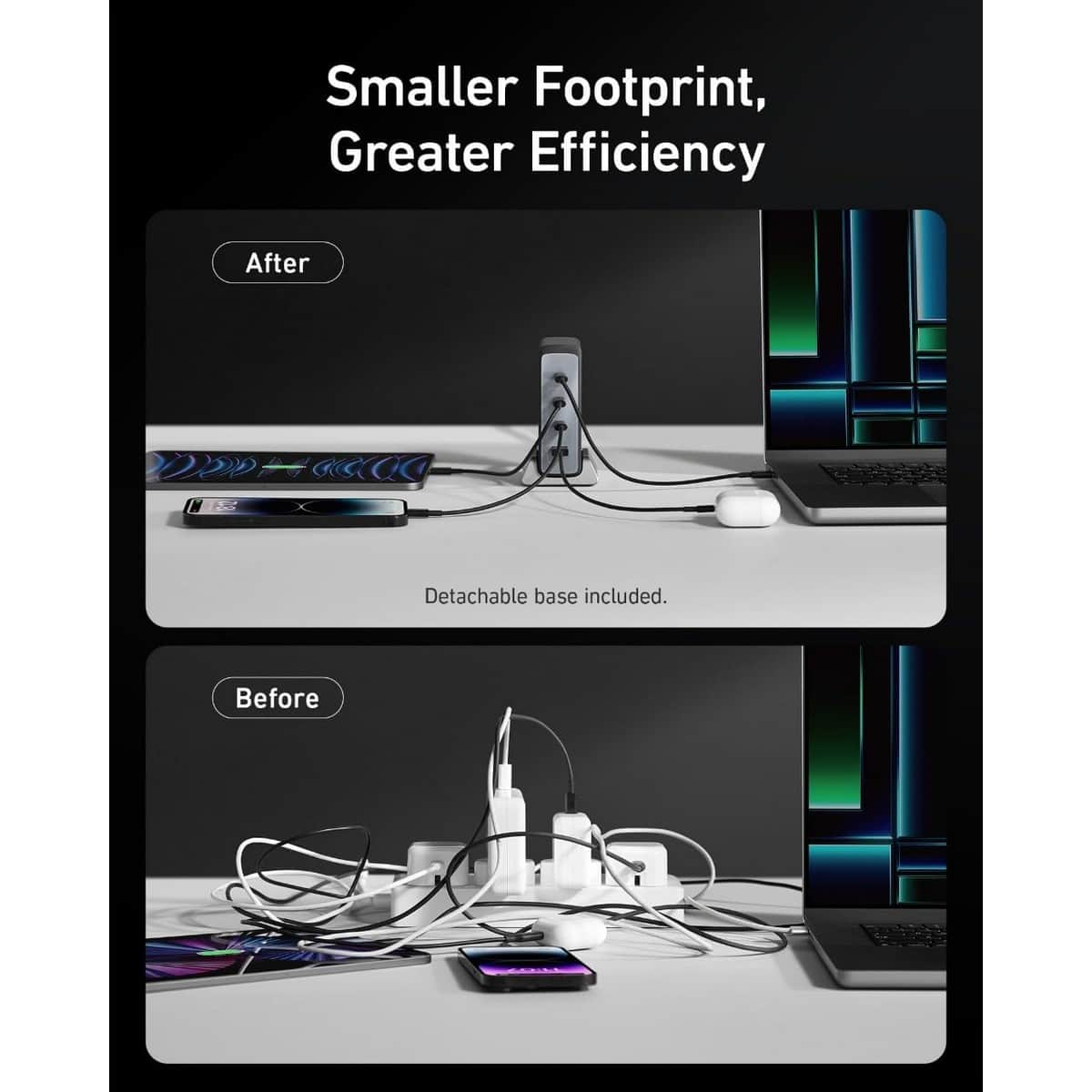 Anker Black 749 GaN III PD 240W 4-Port USB-C & USB-A Charger