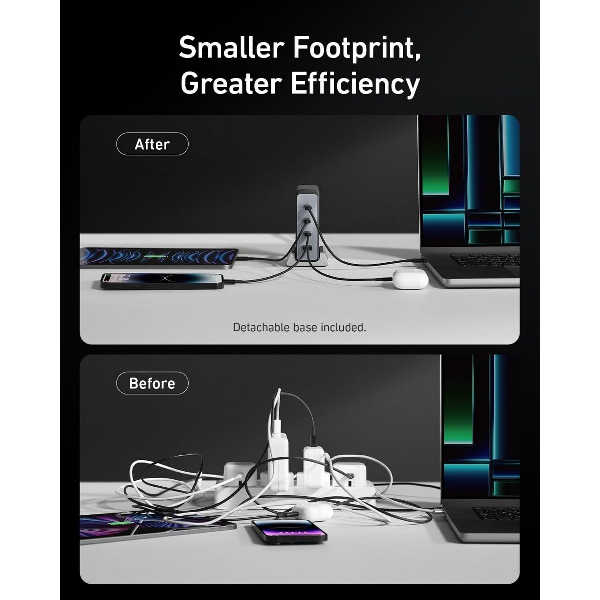 Anker Black 749 GaN III PD 240W 4-Port USB-C & USB-A Charger