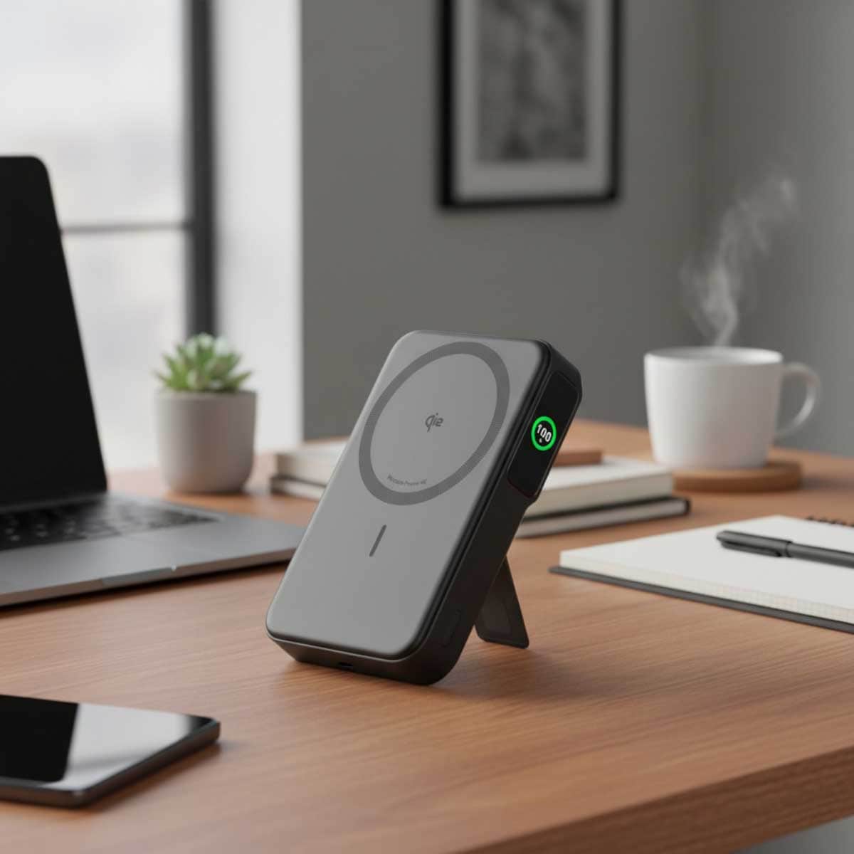 Anker Black MagGo 10000mAh 15W Magnetic Wireless Power Bank