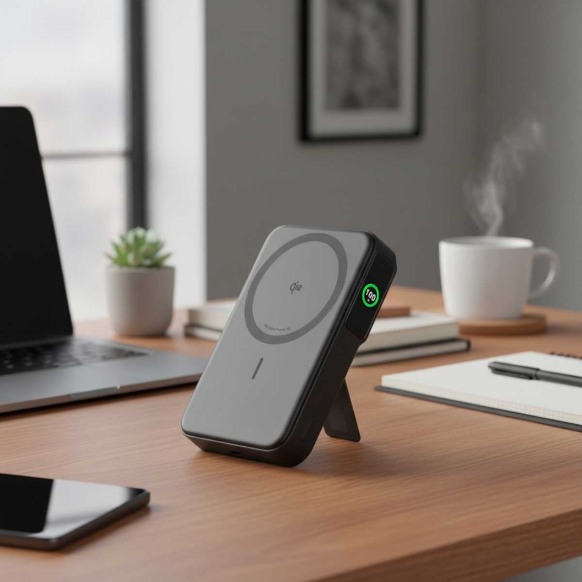 Anker Black MagGo 10000mAh 15W Magnetic Wireless Power Bank