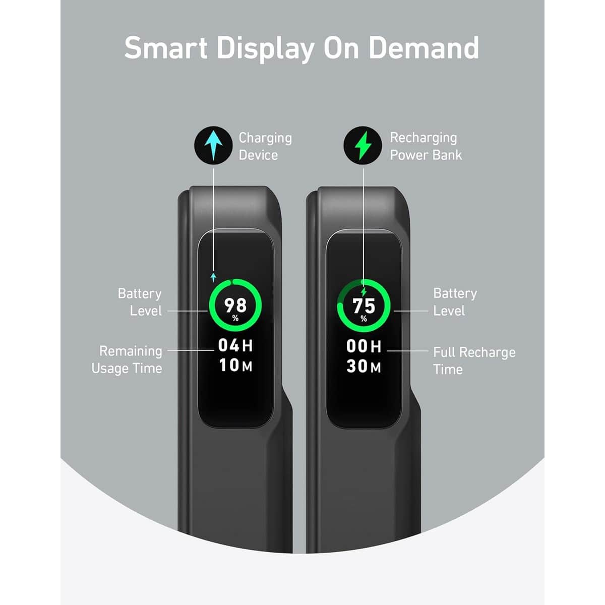 Anker Black MagGo 10000mAh 15W Magnetic Wireless Power Bank