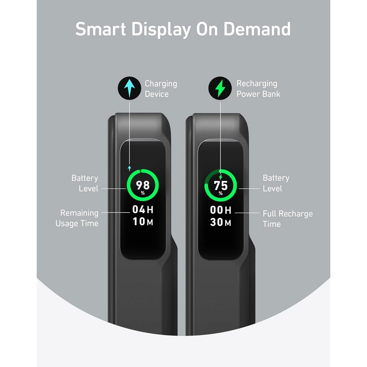 Anker Black MagGo 10000mAh 15W Magnetic Wireless Power Bank
