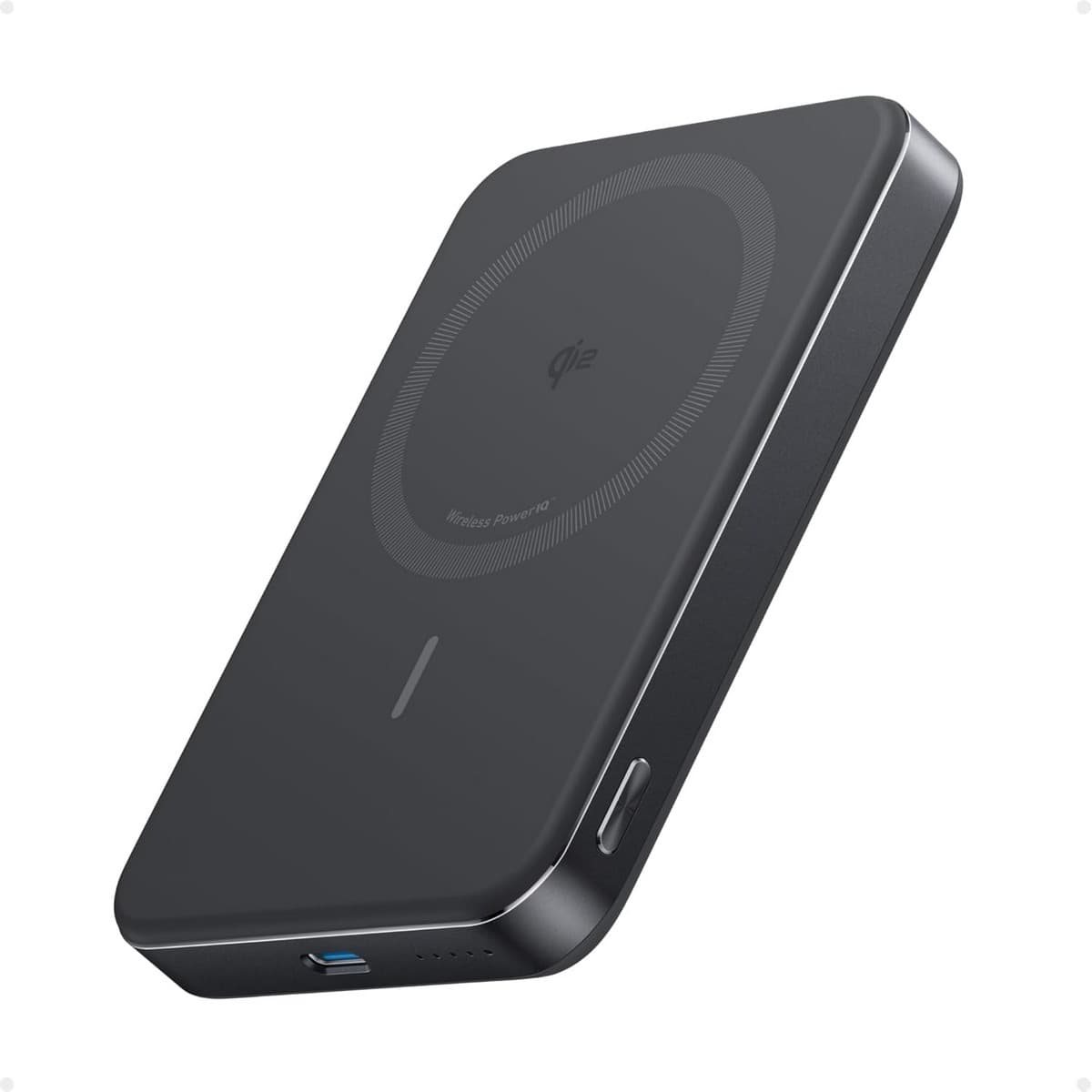 أنكر باور بانك MagGo بسعة 10000mAh مع شحن لاسلكي مغناطيسي