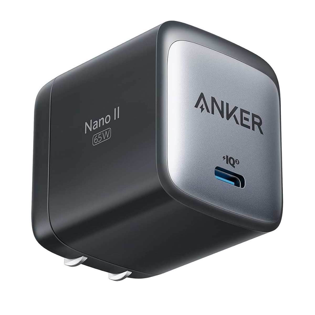 Anker Black Nano II 65W Wall Charger