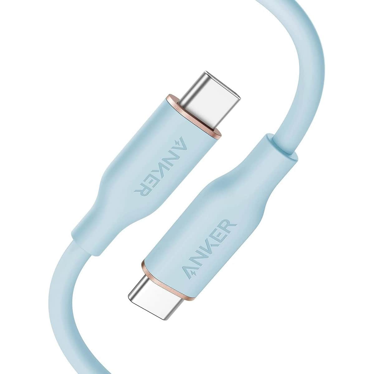 أنكر كابل PowerLine III Flow USB-C إلى USB-C بطول 3 قدم