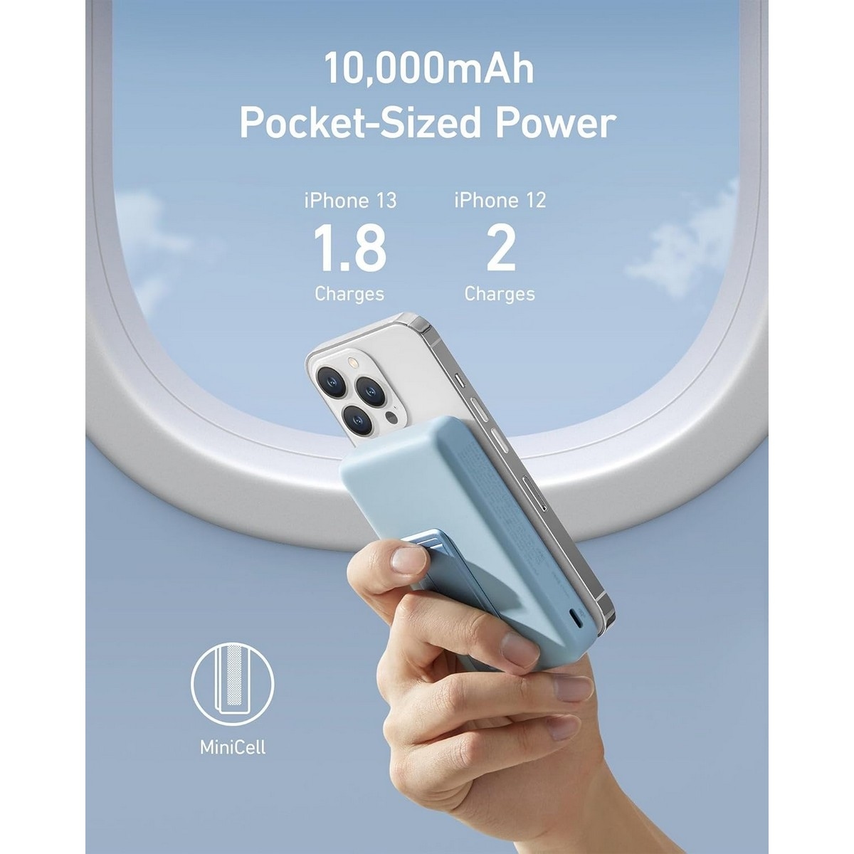 Anker MagGo 10000mAh Magnetic Wireless Power Bank