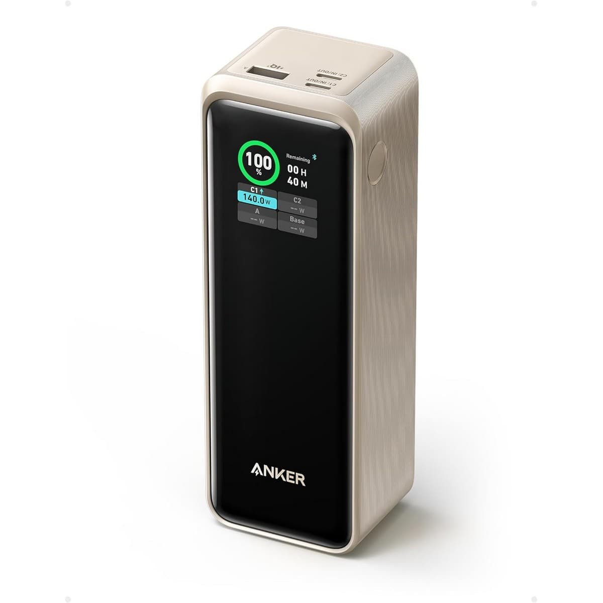 أنكر ذهبي باور بانك 737 بسعة 27650mAh وقدرة 250 واط