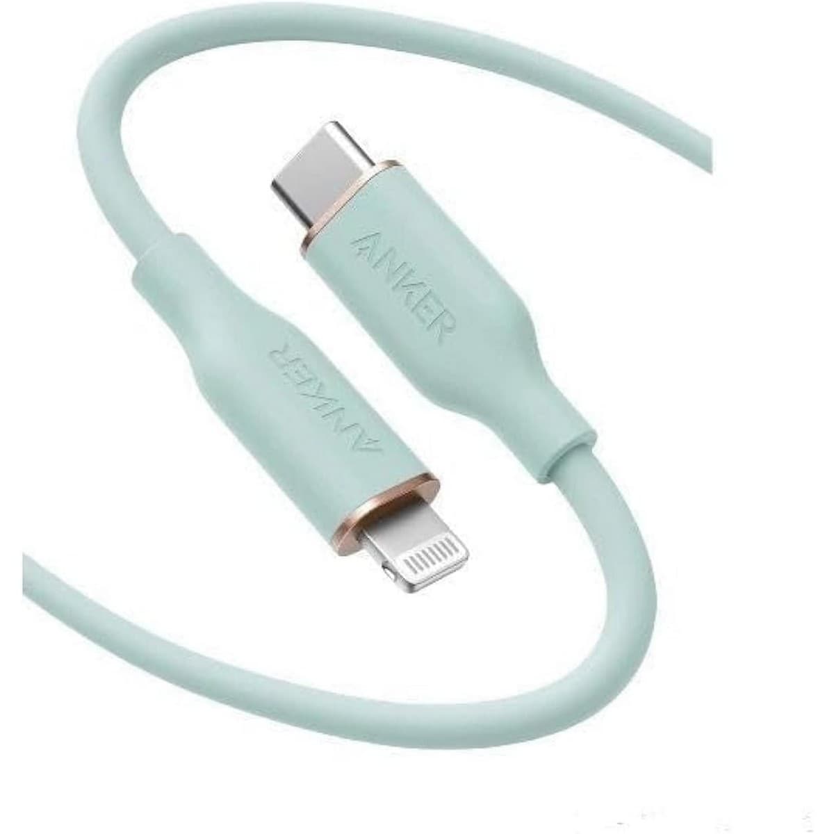 Anker Green 3ft PowerLine III Flow USB-C to Lightning Cable