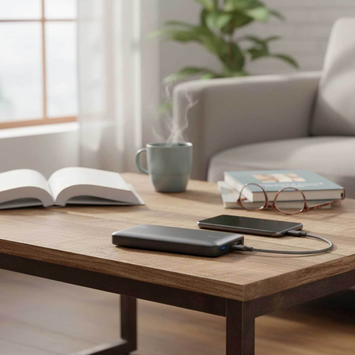 أنكر باور بانك PowerCore Metro بسعة 10000mAh وقدرة 25 واط بمنفذي USB-C