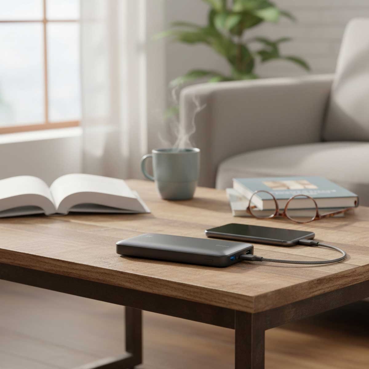 أنكر باور بانك PowerCore Metro بسعة 10000mAh وقدرة 25 واط بمنفذي USB-C
