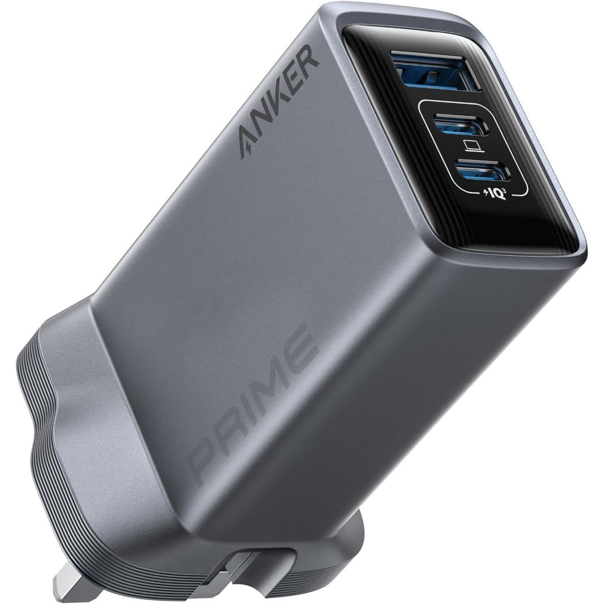 Anker Silver Prime GaNPrime 100W 3-Port Wall Charger
