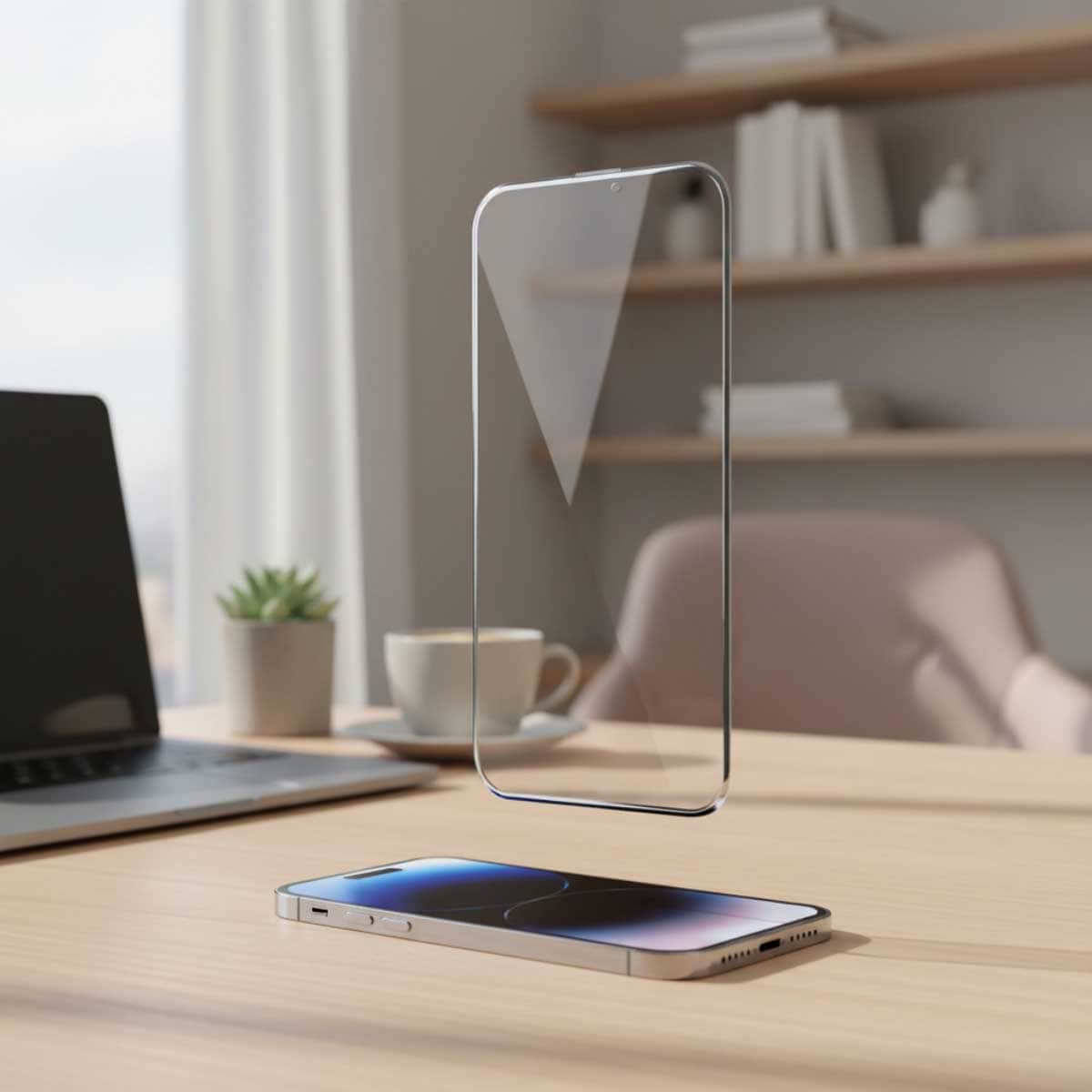 Anker Tempered Glass Privacy Screen Protector for iPhone 15 Pro