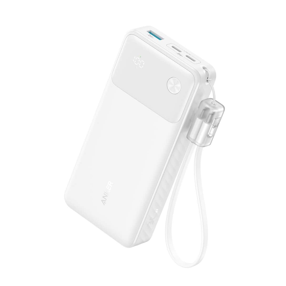 Anker White 20000mAh 30W Power Bank