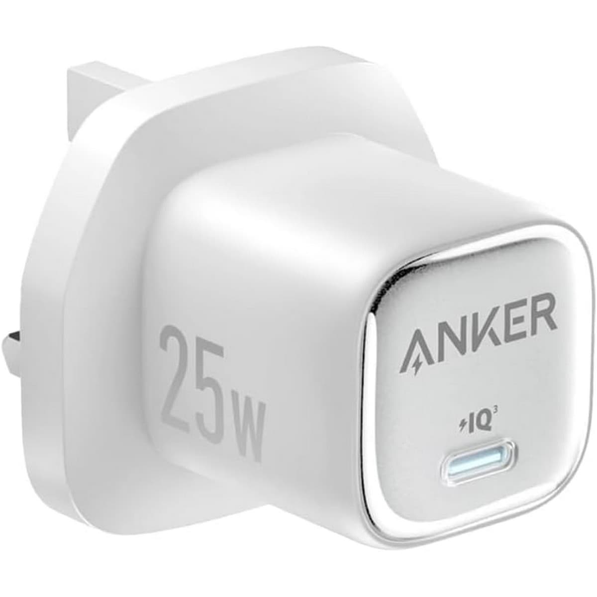 أنكر أبيض شاحن حائط USB-C بقدرة 25 واط