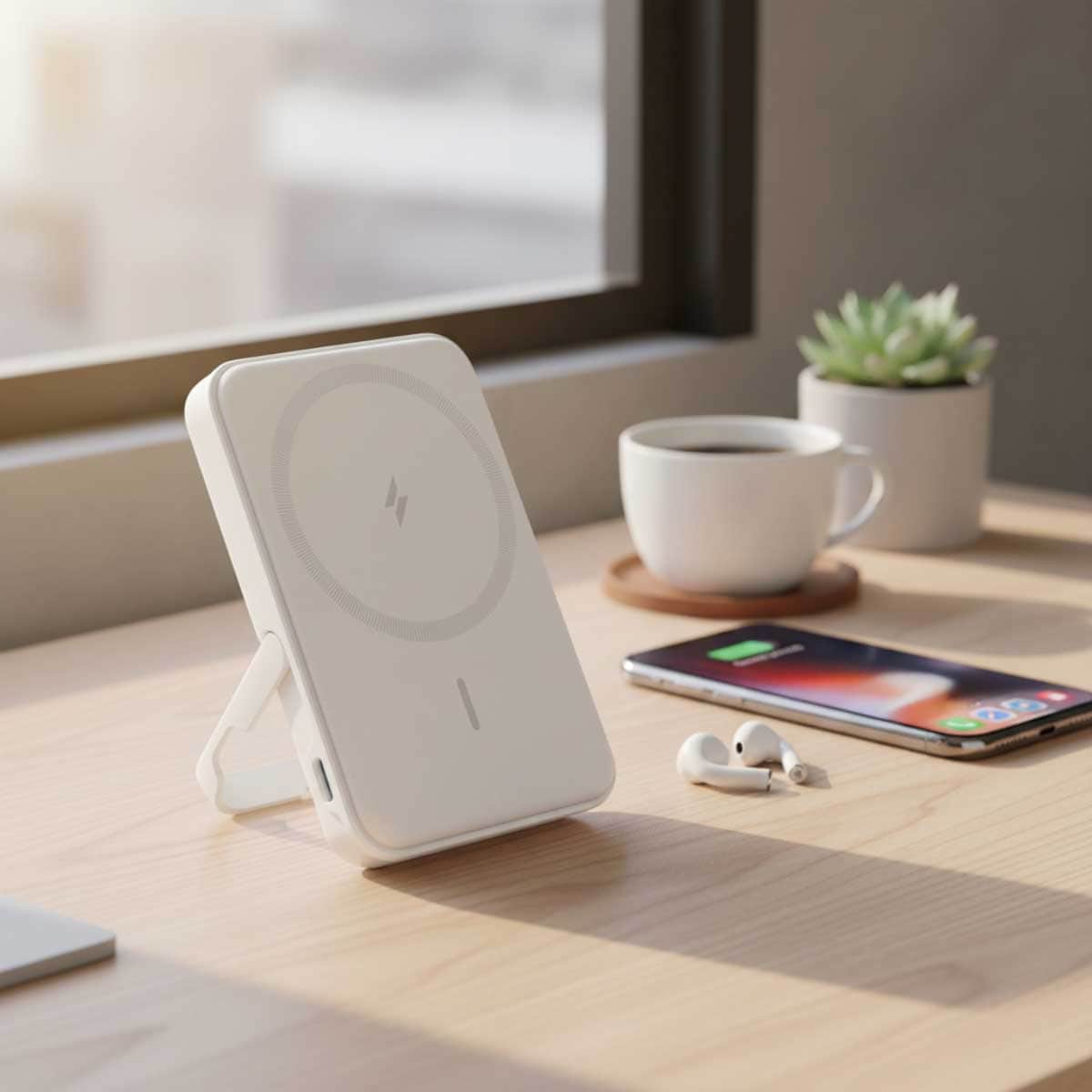 Anker White 322 MagGo PowerCore 5000mAh 15W Power Bank