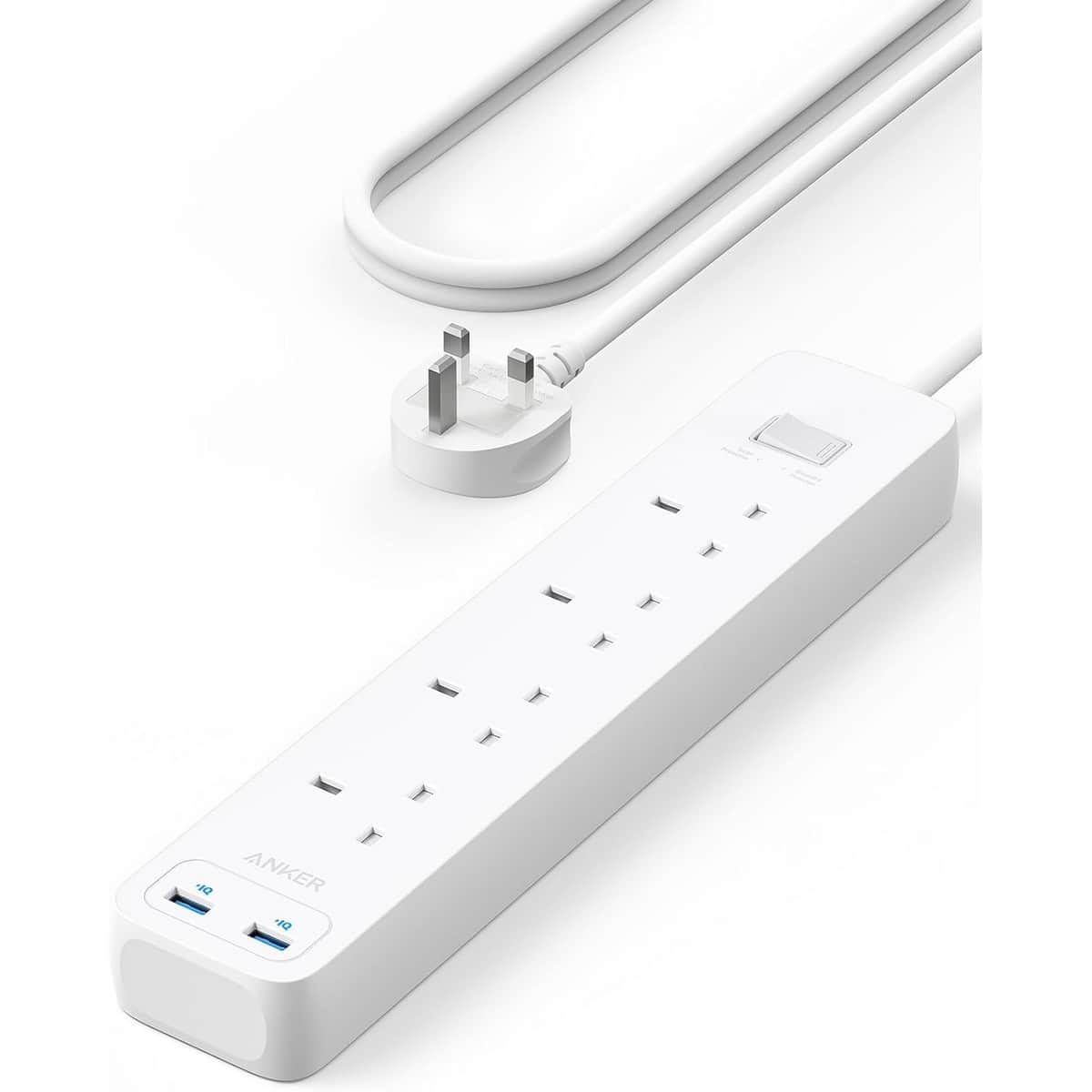 أنكر أبيض مشترك كهربائي 322 USB