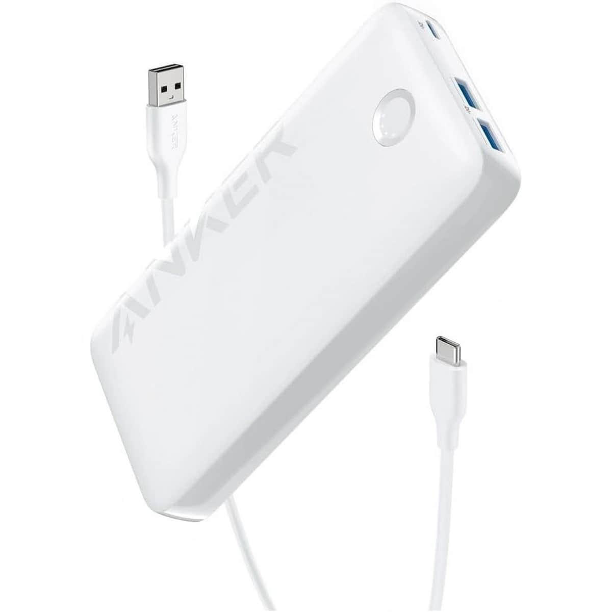 أنكر باور بانك 335 بسعة 20000mAh وقدرة 20 واط PD