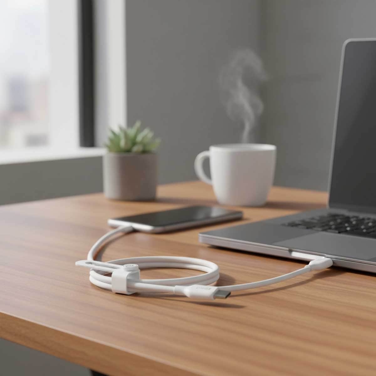 أنكر كابل 544 صديق للبيئة USB-C إلى USB-C بطول 3 قدم