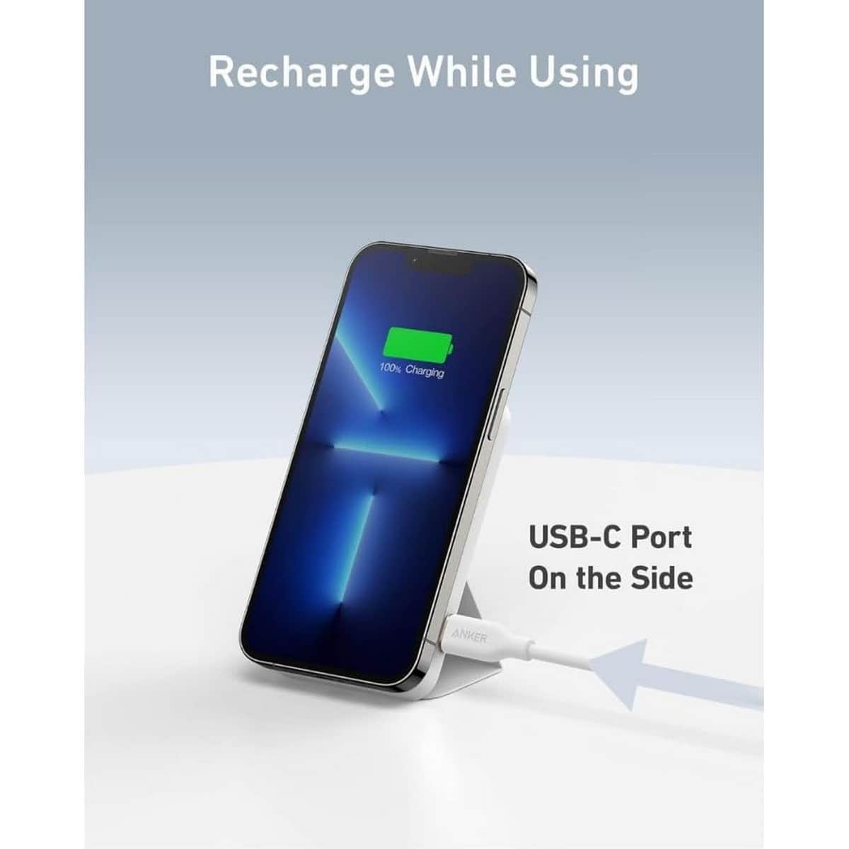 Anker 622 MagGo 5000mAh 12W Magnetic Wireless Power Bank