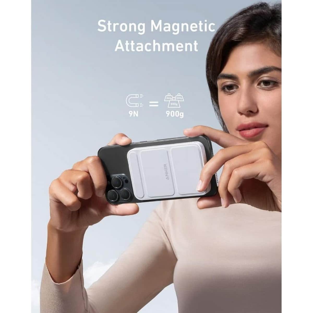 Anker 622 MagGo 5000mAh 12W Magnetic Wireless Power Bank