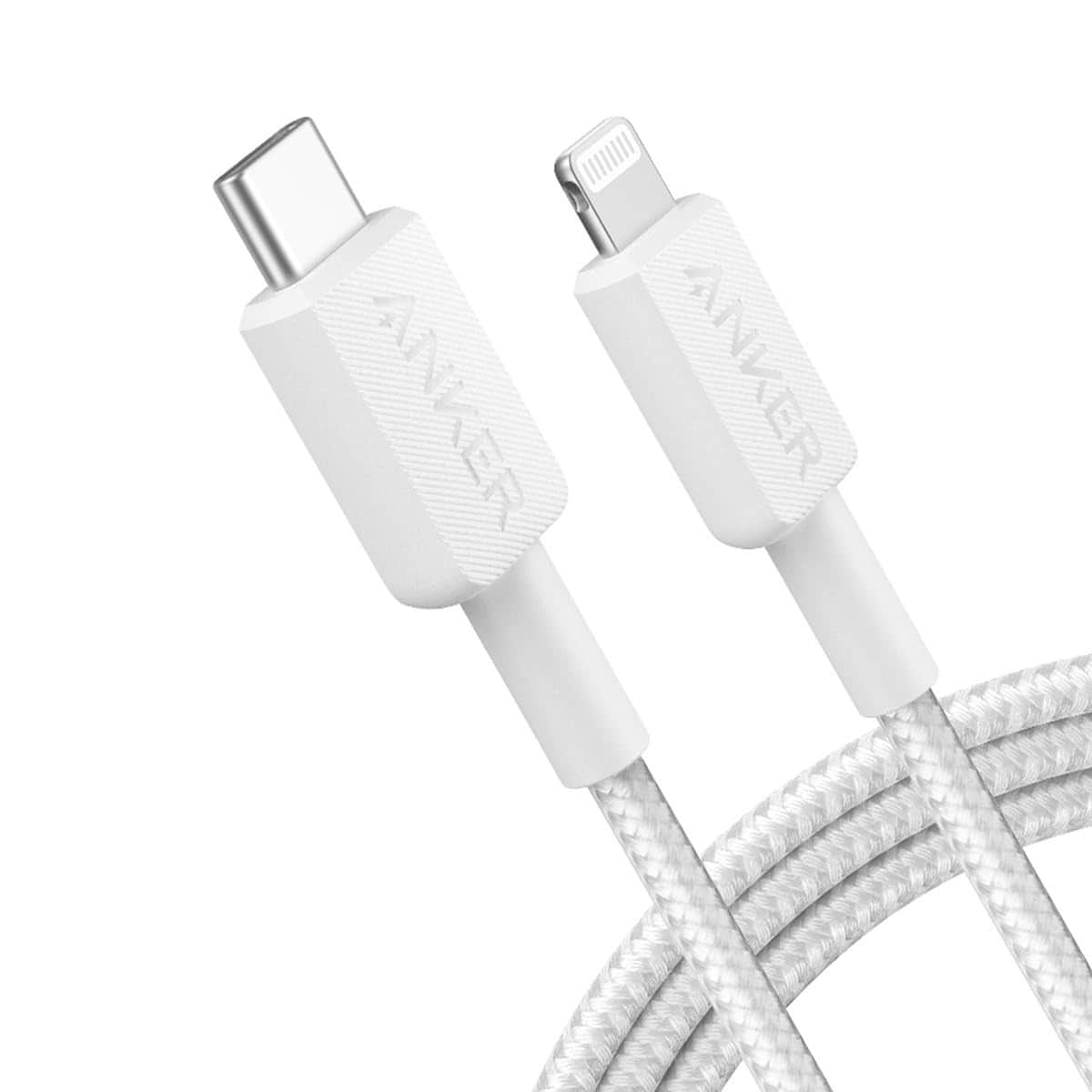 أنكر كابل 322 نايلون مجدول USB-C إلى لايتنينج بطول