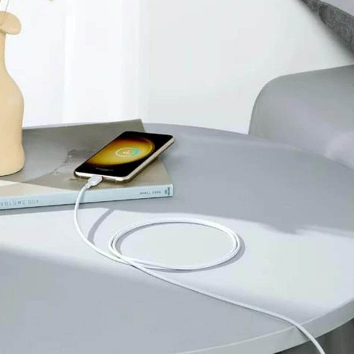 Anker White 6ft Braided 240W USB-C to USB-C Cable