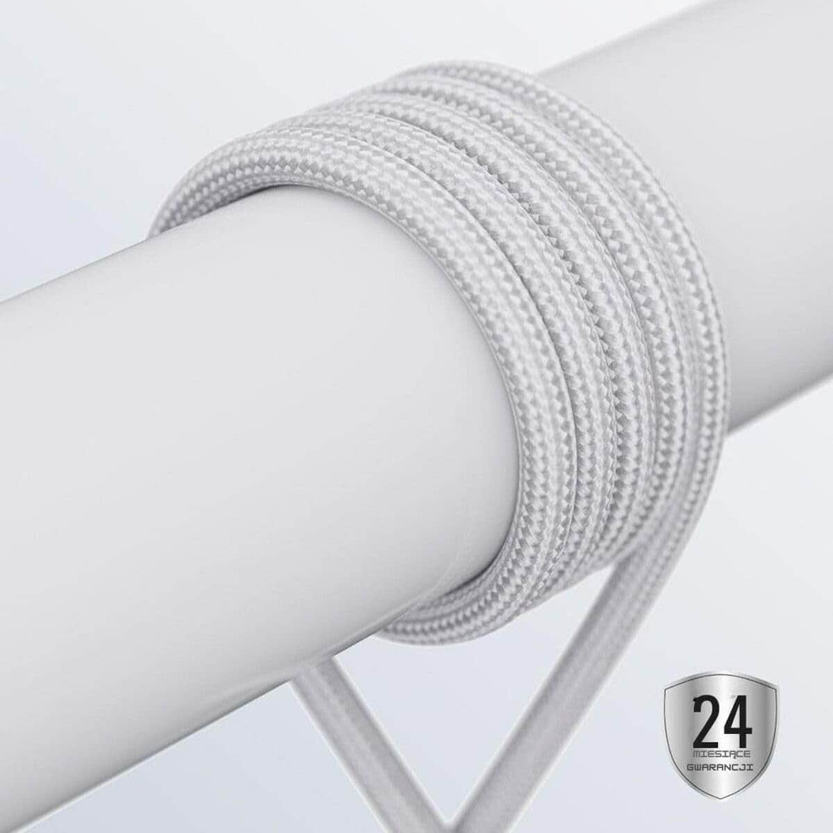 Anker White 6ft Braided 240W USB-C to USB-C Cable