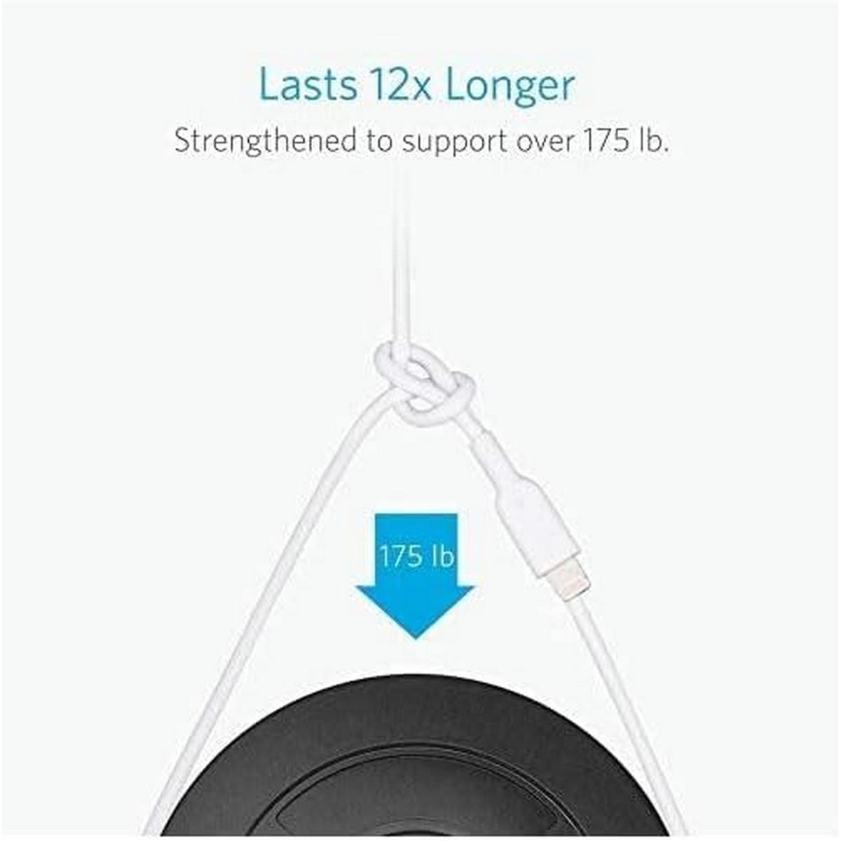 أنكر كابل PowerLine II USB-A إلى لايتنينج بطول
