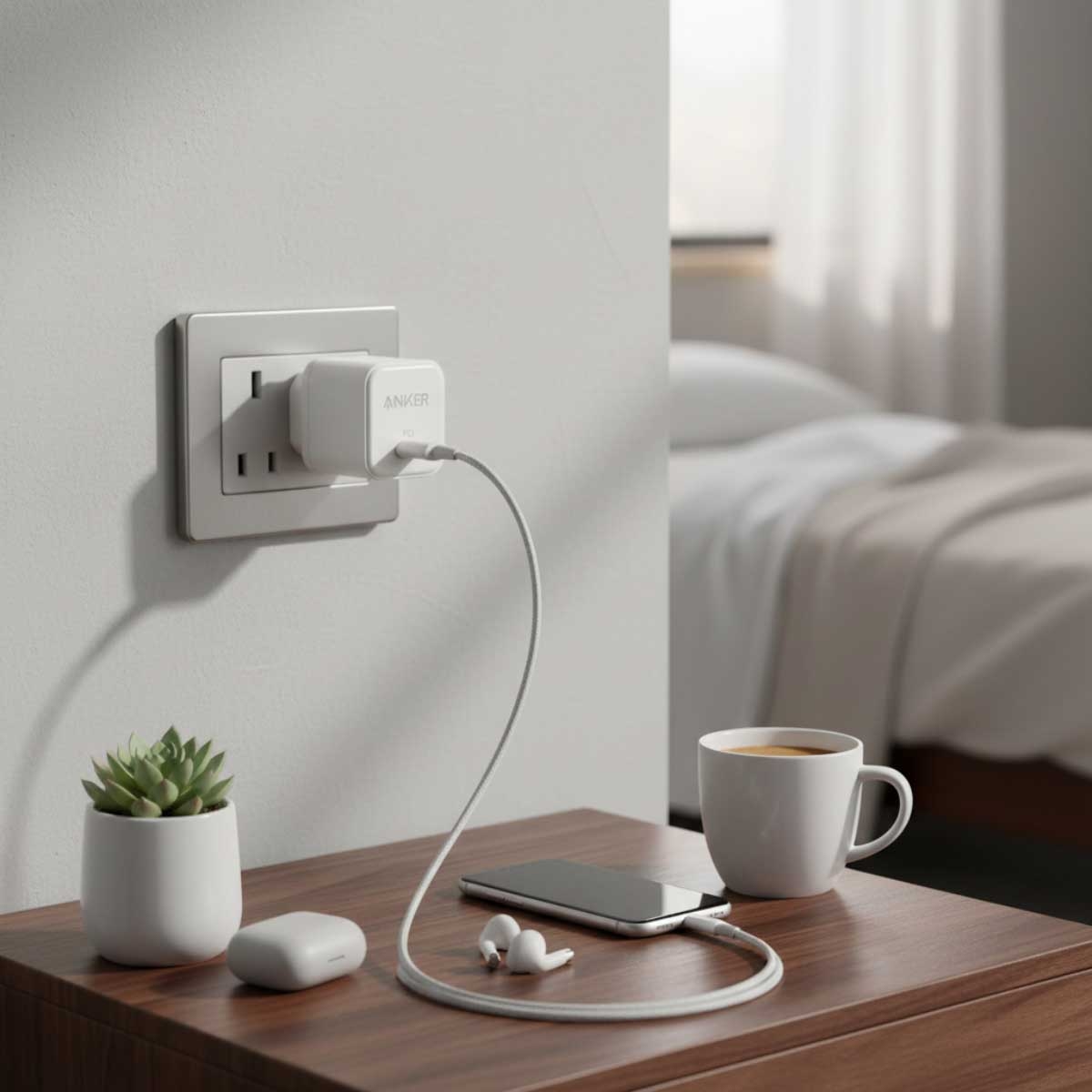 أنكر شاحن حائط PowerPort III Cube USB-C بقدرة 20 واط