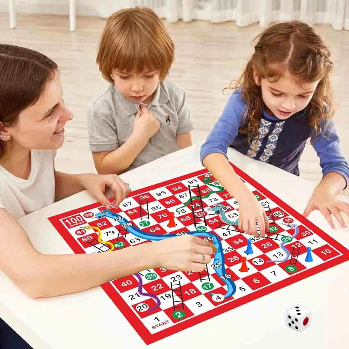 Ankit Toys 10-in-1 & 4-in-1 Family Board Game Bundle Pack Unisex, 5-7 Years