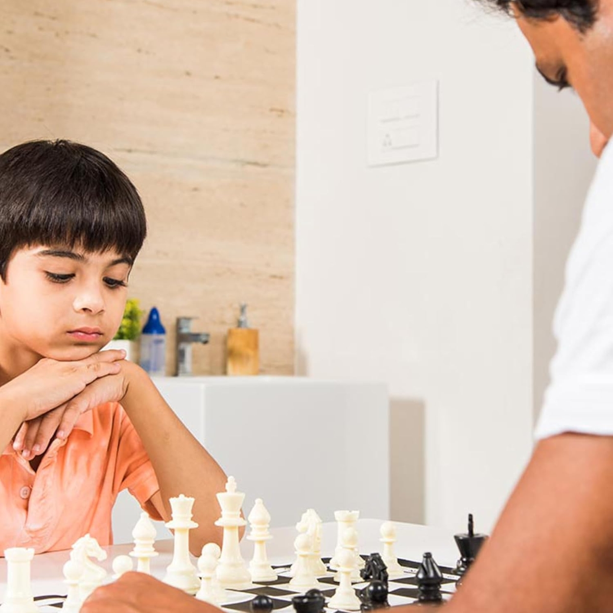 Ankit Toys Black & White Chess Board Game Unisex, 5-7 Years
