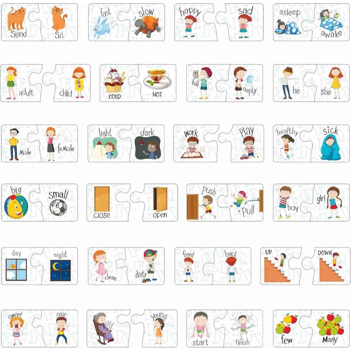 Ankit Toys Business Game with Learner Opposites & Ravensburger Puzzle Bundle Unisex, 8-10 Years