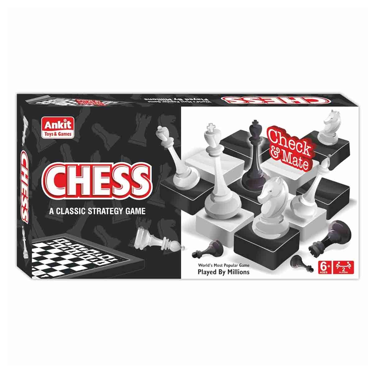 Ankit Toys Classic Chess Board Game Unisex, 5-7 Years