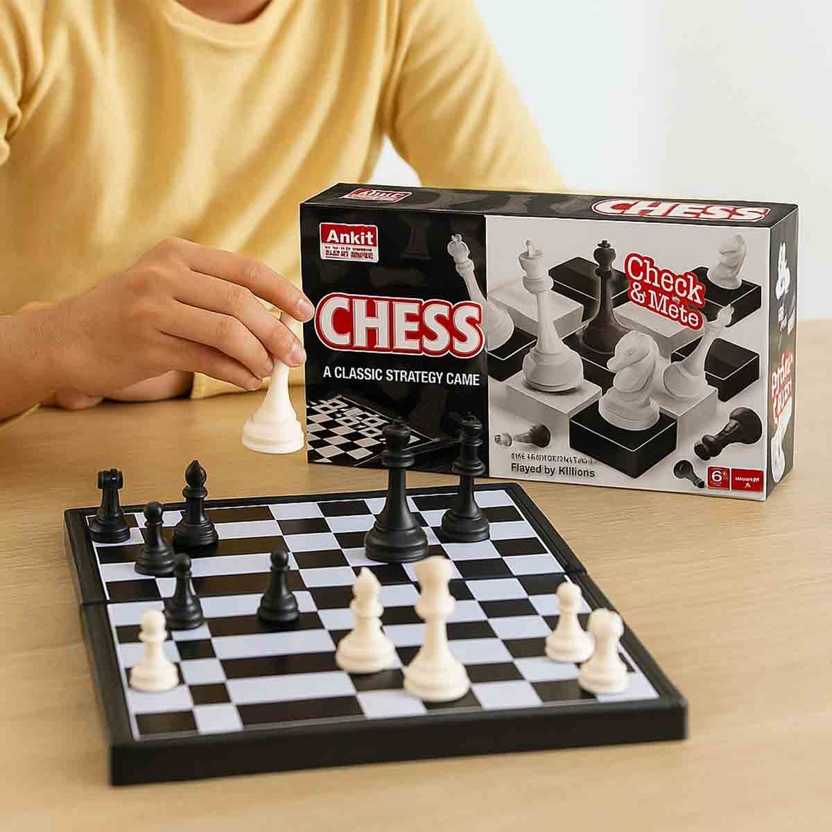 Ankit Toys Classic Chess Board Game Unisex, 5-7 Years