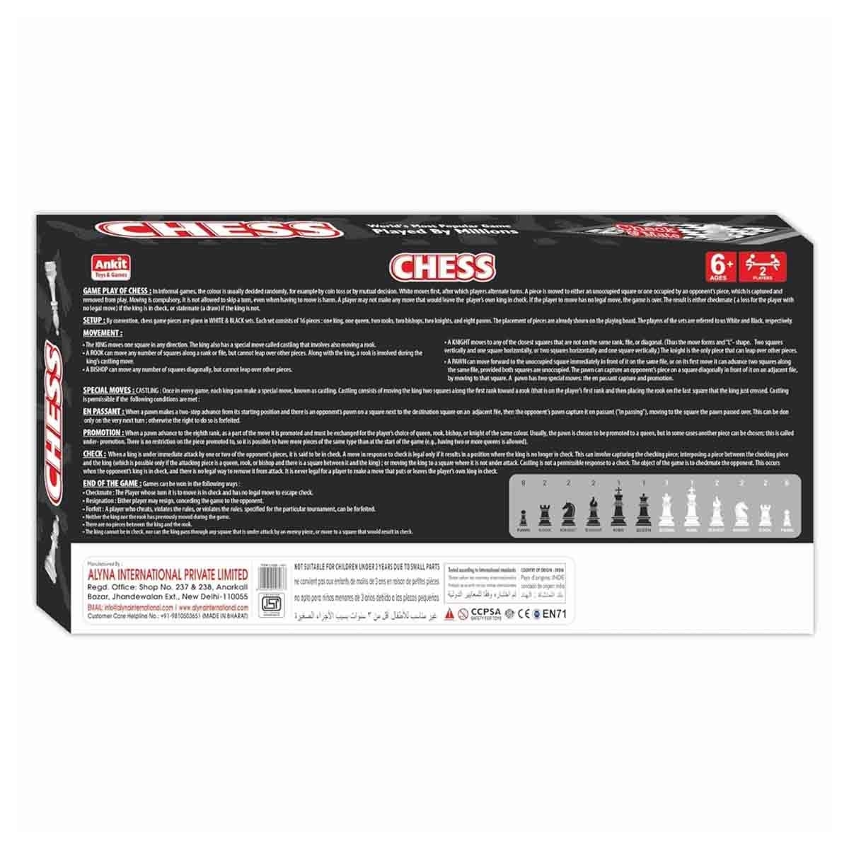 Ankit Toys Chess with Early Learner Opposites + Ravensburger Dream Big + Melissa & Doug Puzzle Bundle Unisex, 8-10 Years