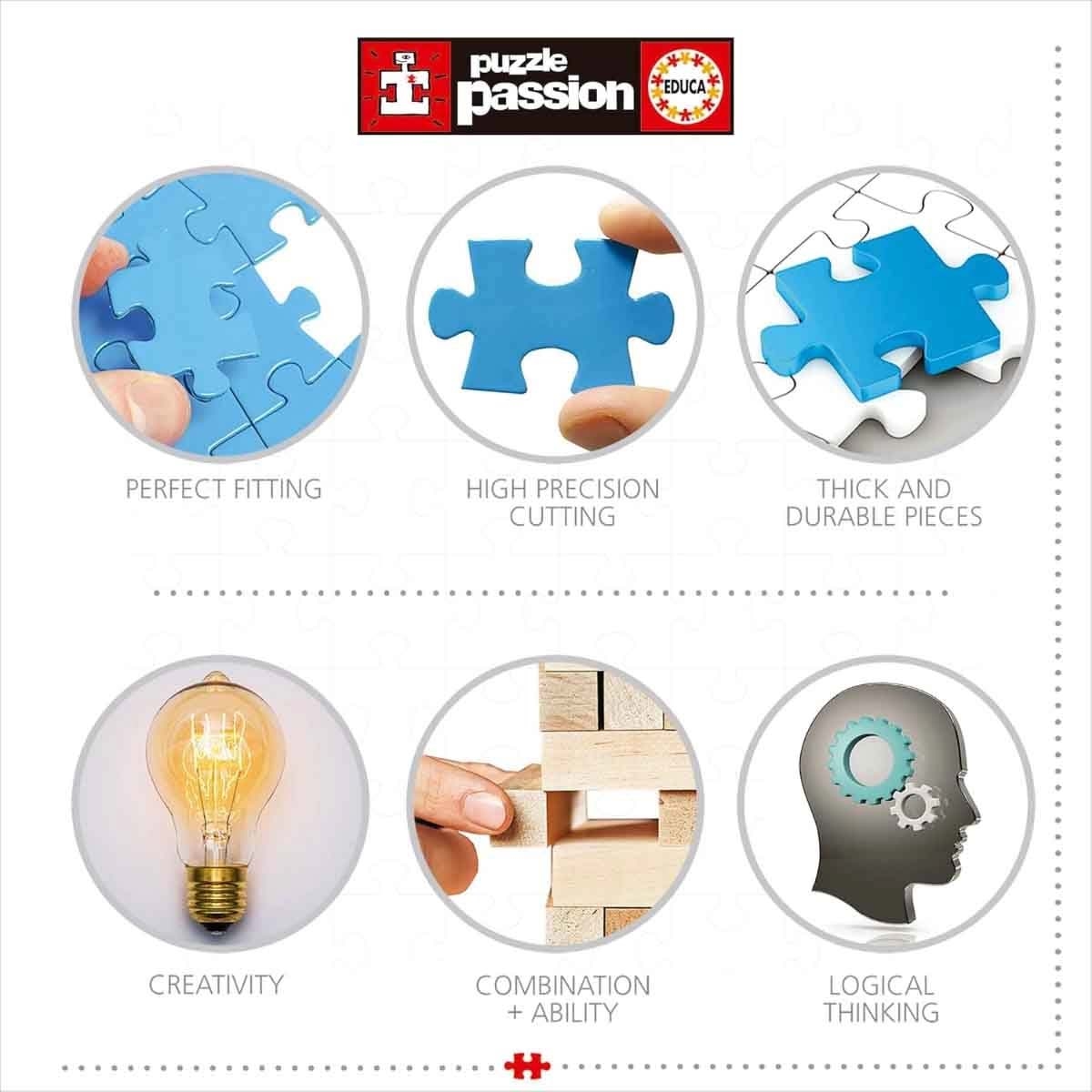 Ankit Toys Crossword Game + Ravensburger Disney Palace & Educa Puzzle Bundle Unisex, 13+ Years