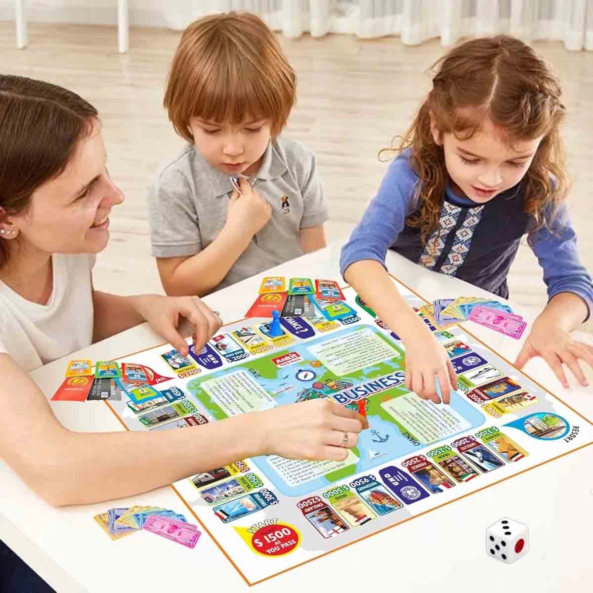 Ankit Toys International Business with Early Learner 4-in-1 & Ravensburger Puzzle Bundle Unisex, 5-7 Years