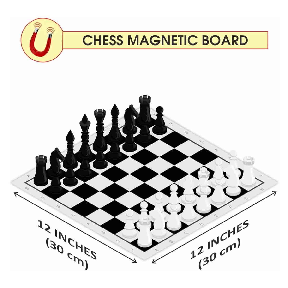 Ankit Toys Magnetic Chess Board Game Unisex, 5-7 Years